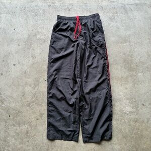 Rawling black and Red track pants